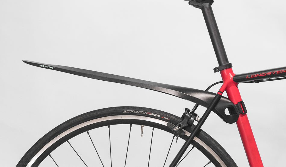 Garde-boue Rapide à Clipser Ass Savers Fendor Bendor - Réfléchissant, Ultra-léger (50g), Pour Presque Tous Les Vélos